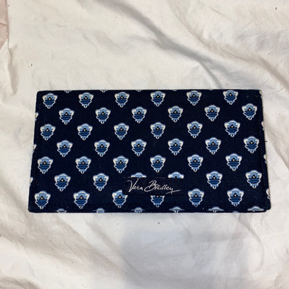 Vera Bradley Brand New Check Book Cover Holder